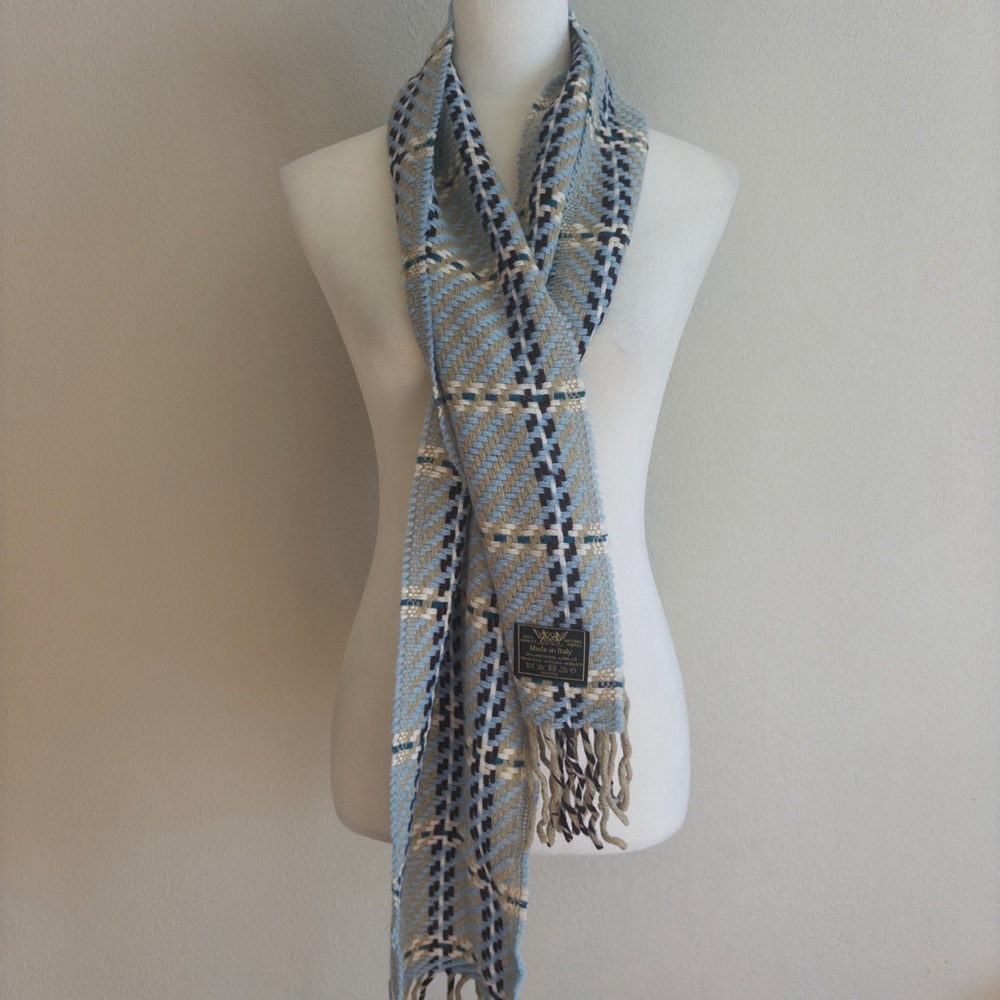 Scarf Lambwool Acrylic Made In Italy High Quality